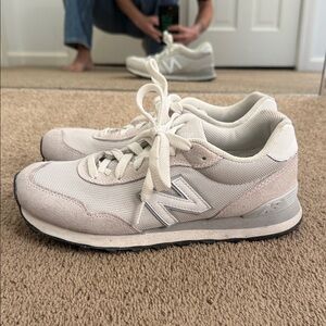 New Balance Light Beige/Off-White Classic Runner